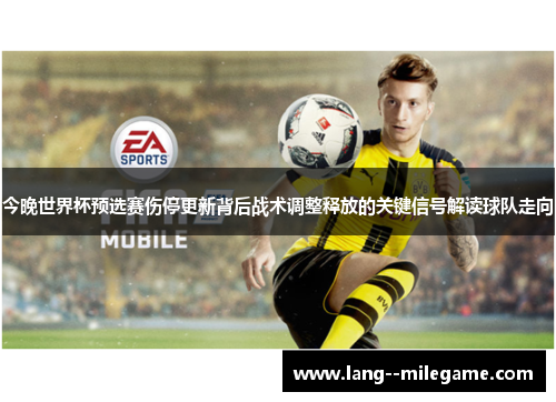 今晚世界杯预选赛伤停更新背后战术调整释放的关键信号解读球队走向